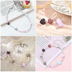 35Pcs 7 Colors Spray Painted Alloy Beads&nbsp;ENAM-CJ0006-11
