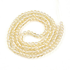 Baking Paint Transparent Glass Beads&nbsp;X1-DGLA-N011-6mm-02