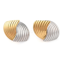 304 Stainless Steel Stud Earrings for Women&nbsp;EJEW-Z063-08G