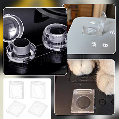 1 Sheet Plastic Power Push Button Switch Cover&nbsp;FIND-BC0041-65