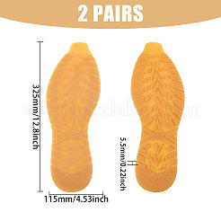 Anti Skid Rubber Shoes Bottom Heel Sole&nbsp;FIND-WH0179-016A-01