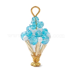 Glass Pendants&nbsp;PALLOY-MZ01302