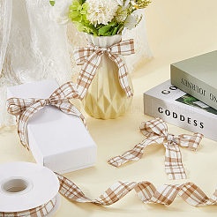 Cloth Plaid Ribbon&nbsp;OCOR-WH20071-001B