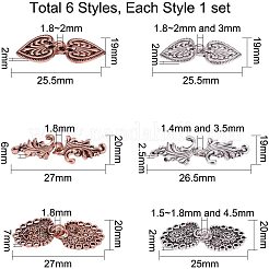 Eco-Friendly Zinc Alloy Hook Clasps&nbsp;PALLOY-PH0001-31