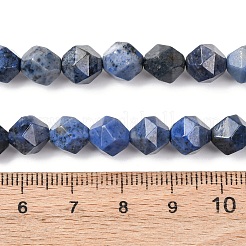 Natural Dumortierite Quartz Beads Strands&nbsp;G-F523-17-8mm-01