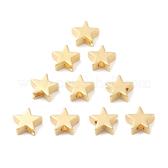 Rack Plating Brass Beads&nbsp;KK-G452-30G