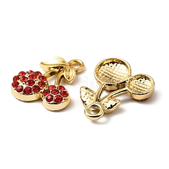 UV Plating Alloy Rhinestone Pendants&nbsp;FIND-A054-05A-G