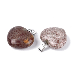 Natural Gemstone Pendants&nbsp;G-N362-05P-10