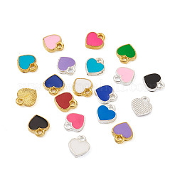 170Pcs 17 Colors Zinc Alloy Enamel Charms&nbsp;ENAM-CW0001-08