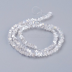 Electroplate Glass Beads Strands&nbsp;EGLA-J145-4mm-AB01