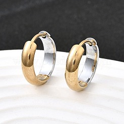 304 Stainless Steel Hoop Earrings&nbsp;EJEW-Z123-01B-GP