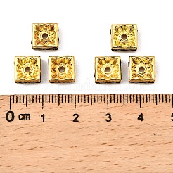 Brass Rhinestone Spacer Beads&nbsp;RSB074NF-04G