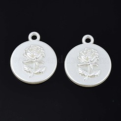 Acrylic Imitation Pearl Pendants&nbsp;OACR-N134-012