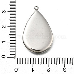 304 Stainless Steel Pave Natural Paua Shell Pendants&nbsp;STAS-Z125-01F-P
