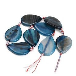 Natural Banded Agate/Striped Agate Beads Strands&nbsp;GG-CBAE0EB-01A-07