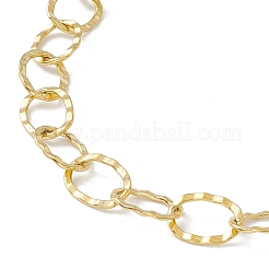 PVD Vacuum Plating 304 Stainless Steel Chunky Rolo Chains Necklace for Men Women&nbsp;STAS-E001-12G