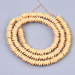 Spray Painted Non-magnetic Synthetic Hematite Beads Strands&nbsp;G-T116-13-07