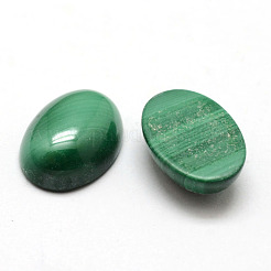 Oval Natural Malachite Cabochons&nbsp;X-G-O147-03F