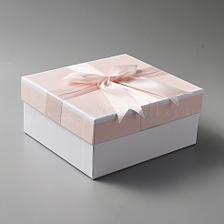Bowknot Paper Jewelry Gift Boxes&nbsp;CON-WH0092-21