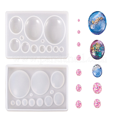 Silicone Cabochon Molds&nbsp;X-DIY-F035-02