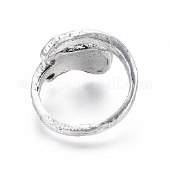 Guitar Alloy Open Cuff Ring for Men Women&nbsp;RJEW-T009-41AS