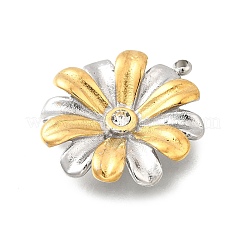 304 Stainless Steel & Rhinestone Pendants&nbsp;STAS-M123-02A-PG