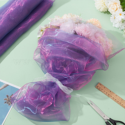 Gradient Polyester Mesh Fabric for DIY Crafts&nbsp;DIY-WH0888-01B