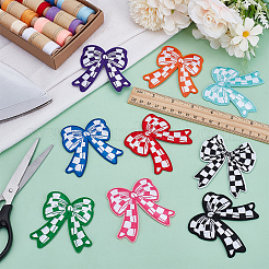 Bowknot Polyester Embroidery Sew on Appliques&nbsp;PATC-FG0002-58