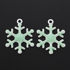 Spray Painted Alloy Enamel Pendants&nbsp;LS-ENAM-N055-036C-NR