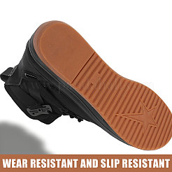 Anti Skid Synthetic Rubber Shoes Bottom Heel Sole&nbsp;AJEW-WH0816-078