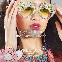 Preciosa&reg MAXIMA Crystal Sew-On Cups&nbsp;X-PRC-SE10-40010-S