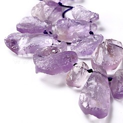 Rough Raw Natural Ametrine Beads Strands&nbsp;G-G010-08