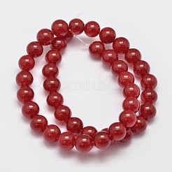 Natural & Dyed Malaysia Jade Bead Strands&nbsp;X-G-A146-10mm-A02