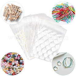 4 Bags 4 Styles Printed Transparent OPP Cellophane Storage Bags&nbsp;OPP-SP0001-07A