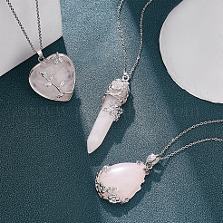 DIY Gemstone Necklace Making Kit&nbsp;DIY-SC0019-16
