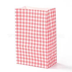 Rectangle with Tartan Pattern Paper Bags&nbsp;LS-CARB-Z001-01B