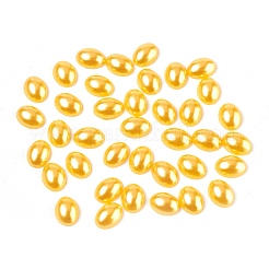 ABS Plastic Imitation Pearl Cabochons&nbsp;SACR-R755-8x6mm-Z32