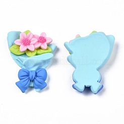 Opaque Resin Cabochons&nbsp;CRES-N024-79