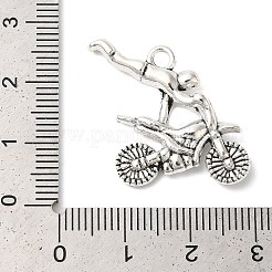 Tibetan Style Alloy Sport Pendants&nbsp;LS-TIBEP-5267-AS-LF