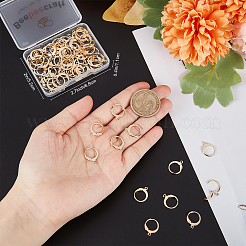 100Pcs 304 Stainless Steel Leverback Earring Findings&nbsp;STAS-BBC0002-03