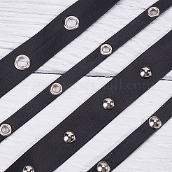 Flat Imitation Leather Cord&nbsp;WL-GF0001-11A-01