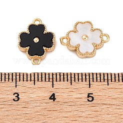 Double Side Color Acrylic Connector Charms&nbsp;KK-P289-04G-01