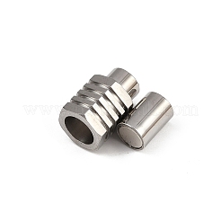 304 Stainless Steel Magnetic Clasps&nbsp;STAS-C127-18C-P