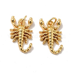 Scorpion Brass Pendants&nbsp;KK-G419-19G