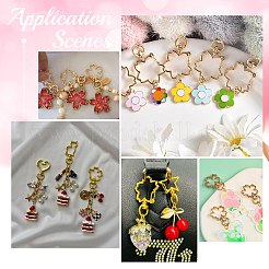 50 Bags Alloy Swivel Clasps&nbsp;FIND-SC0016-72