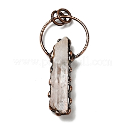 Natural Quartz Crystal Nuggets Pendants&nbsp;G-D468-42R