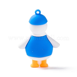 PVC Cartoon Duck Doll Pendants&nbsp;KY-C008-06