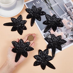 Flower Gauze Embroidery Ornaments Accessories&nbsp;DIY-WH0308-310F