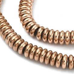 Electroplated Synthetic Non-magnetic Hematite Beads Strands&nbsp;G-C024-02