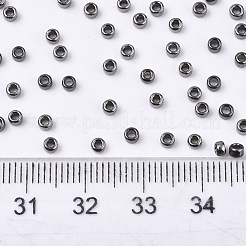 Electroplate Glass Seed Beads&nbsp;SEED-S042-01A-01